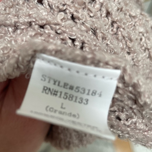 2 Talulah Cardigans in Taupe and Rust, Large - Picture 7 of 12